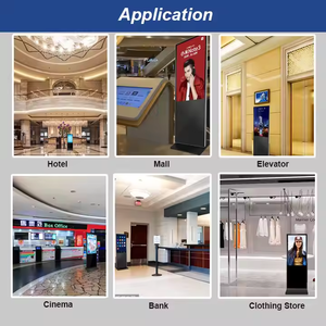 Interactive <strong>Lcd</strong> Infrared Touch Screen Totem Media Player Floor-standing Digital Signage For Mall Advertising Elevator Kiosk - Product Image 3