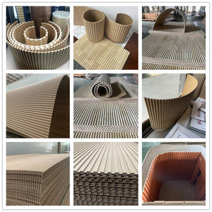 Panneau flexible en <span class=keywords><strong>bois</strong></span> massif demi-rond ARC pour mur/poteau couvrant et décoration panneau de Tambour incurvé - Product Image 4