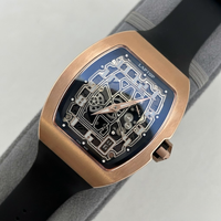 Nouvelle Montre Mécanique Automatique Tourbillon de Luxe pour Homme 2026, Boîtier Or Rose, Style Designer, Réserve de Marche, Haute Qualité