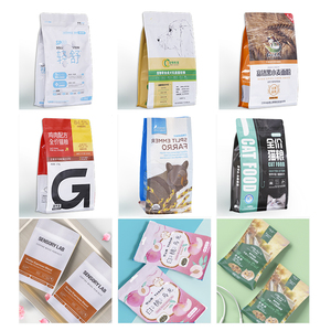 ถุงพลาสติก OEM ขนาดใหญ่ 5กก. 10กก. 15กก. แบบมีหูหิ้ว ก้นแบน ปิดผนึกได้ ซิปล็อค สำหรับบรรจุภัณฑ์อาหารสัตว์เลี้ยง - Product Image 6