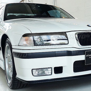 ฝาครอบตกแต่งไฟหน้ารถยนต์คาร์บอนไฟเบอร์ 1 คู่ สำหรับ BMW E36 ปี 1992 1993 1994 1995 1996 1997 1998 อุปกรณ์ตกแต่งรถยนต์ - Product Image 6
