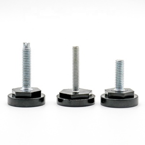 מגן רצפה להתאמה אישית של הידרון רגלי פילוס רהיטים כבדים רגלי פילוס מתכווננות עם בסיס - Product Image 6