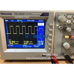 ออสซิลโลสโคปดิจิตอล Tektronix TDS2022C แบบสองช่องสัญญาณ 200MHz 2GS/s ผ่านการรับรอง xgeqpt H - Product Image 4