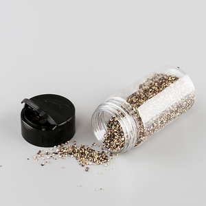 250ml 300ml bán buôn Trung Quốc các nhà sản xuất lật Top nắp chai Tùy Chỉnh Thu nhỏ nhựa muối hạt tiêu Shaker chai gia vị - Product Image 2
