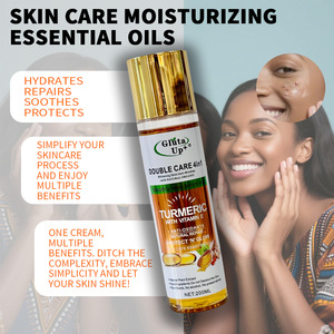 Huile <span class=keywords><strong>de</strong></span> Bain <span class=keywords><strong>de</strong></span> Beauté Herbacée 200ml, Huile Essentielle Composée pour Soins <span class=keywords><strong>de</strong></span> la Peau, Hydratante, au Curcuma Doux, Rétinol, VC, Carotte - Product Image 2