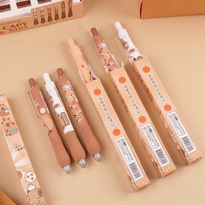 Caja Sorpresa de Papelería Infantil <span class=keywords><strong>con</strong></span> Bolígrafo de Clic de Diseño de Capibara Adorable y de Alta Apariencia, Caja Ciega de Dibujos Animados para Estudiantes - Product Image 4