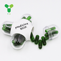 Capsules végétariennes YS Pullulan, capsules en cellulose végétale, capsules vides