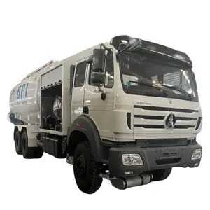 Beiben truck Brand 6X4 Capacity 20000 Liers Crude Gas Diesel Small Mini Fuel Tank Truck with Fuel Dispense chengli