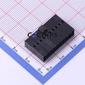 X9555H-2x10E-PT Housing (Wire-to-Board / Wire-to-Wire) P=2.54mm Connector 2x10P 2.54mm 2 10 - Product Image 1