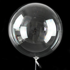 Die Luft Geburtstag Hochzeits feier liefert Rose Bobo <span class=keywords><strong>Ball</strong></span> leuchtende transparente runde BOBO Ballon 10/18/24/36 Zoll Helium Ballon - Product Image 1