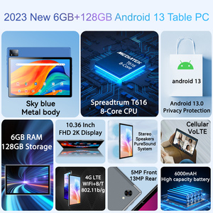 2023 New Android 13 Máy Tính Bảng 10 Inch 6GB + 128GB + 256GB Mở Rộng 1200*2000 FHD 2K Hiển Thị 4G Wifi Octa Lõi Máy Tính Bảng PC - Product Image 2