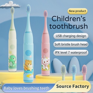 Cepillo de Dientes Eléctrico Infantil con Diseño de Sonic, Bonito y Adorable, Cepillo de Dientes Eléctrico Inteligente a Prueba de Agua para Niños - Product Image 4