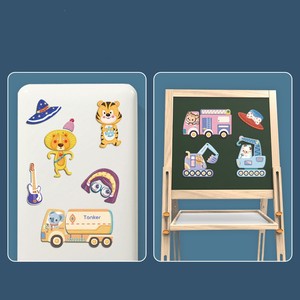 Hộp Đồ Chơi Nam Châm Tủ Lạnh Bảng Trắng 2023 Cho Trẻ Em Khối Ghép Hình Có Họa Tiết Từ Tính Phối Hợp Tay Và Mắt Thúc Đẩy Trò Chơi Ghép Hình - Product Image 2