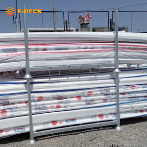 חומר מתכת כבד מרותך ערמה מתלה פלדה לחמניות טקסטיל - Product Image 3