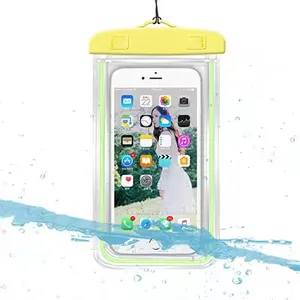 HYX produsen penjualan terlaris disesuaikan grosir ponsel tahan air tas pantai olahraga kantong tahan air