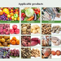 Industrie Kool Groente Fruit Haw Groene Blad Wassen Wasmachine Luchtbel Schoon Reiniger Wasmachine En Uitrusting