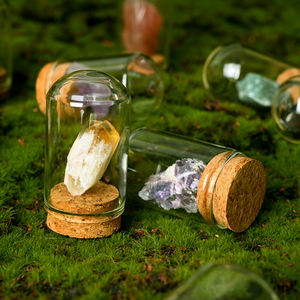 도매 천연 크리스탈 원석 광물 표본 석영 보석 영적 치유를위한 크리스탈 소원 병 - Product Image 5