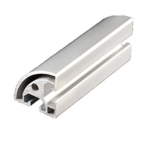 Profilés en aluminium en gros d'usine : profilé semi-circulaire 4040r, profilé pour ligne d'assemblage industrielle, profilé en aluminium 6063-T5 - Product Image 5