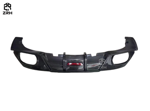 Diffusore Posteriore in Fibra di Carbonio Stile AC con LED per <span class=keywords><strong>BMW</strong></span> <span class=keywords><strong>Z4</strong></span> <span class=keywords><strong>G29</strong></span> 2019+ Kit Carrozzeria Splitter Paraurti Posteriore Spoiler - Product Image 3