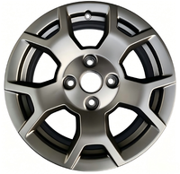 Nouvelle jante en alliage d'origine 16 pouces 4x114.3 haute performance, adaptable universellement aux voitures particulières pour Baojun Yep Plus E260S