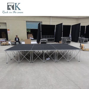Durable Platform Folding Riser Stage Lightweight Booths Stage System - Product Image 4