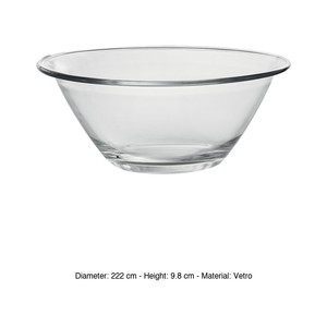 Bol à salade en verre Mister Chef Ø 22 cm, empilable, en verre trempé, Bormioli Rocco - Product Image 3