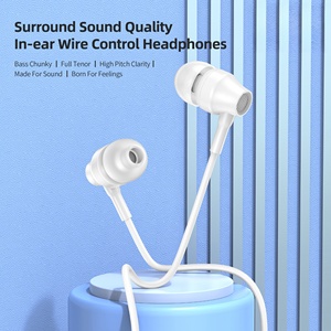 New Trend New Design Premium 3.5mm Wired In-ear Earphone Surround Stereo No Noise Cancellation Brand New Wholesale Fast - Product Image 3