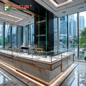 Muebles Modernos para Exhibición de Joyería, Vitrina de Metal para Mostrador de Centro Comercial - Product Image 5