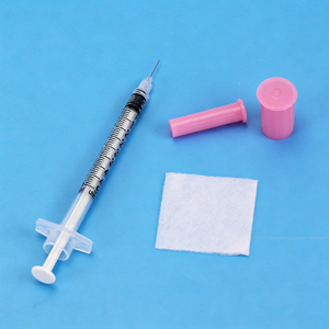 Jeringa de Insulina Desechable Rosa y Morada de 0.3ml, 0.5ml, 1ml con Aguja de 29G, 30G, 31G, 32G, 6mm, 8mm, 1/4 pulgada, 5/16 pulgada - Product Image 6