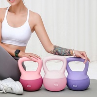 Équipement de sport Pilates à poignée antidérapante Soft Kettlebell pour gymnastique à domicile