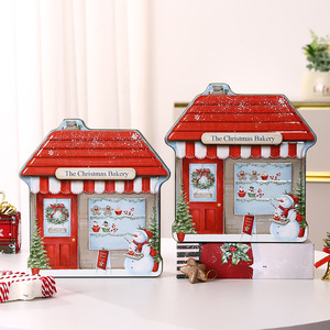 Boîte en métal pour Noël Mystic Arts, boîte de rangement en métal, décoration de Noël, emballage cadeau - Product Image 2