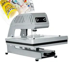 Kaus produk baru mesin cetak Transfer portabel mesin Press panas
