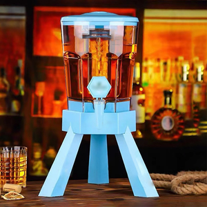 Torre Dispensadora <span class=keywords><strong>de</strong></span> <span class=keywords><strong>Cerveza</strong></span> LED Luminosa Comercial para Fiestas, Torre <span class=keywords><strong>de</strong></span> <span class=keywords><strong>Cerveza</strong></span> Clásica con Trípode para Bebidas Frías - Product Image 4