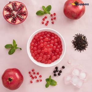 ชาไข่มุกทับทิมโผล่ออกมาจาก Boba - Product Image 4