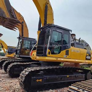Komatsu รถตักดินไฮดรอลิคตีนตะขาบ PC450มือสองรถตัก PC400 PC200มือสองรุ่น PC35 PC60มีสินค้าในสต็อก - Product Image 3