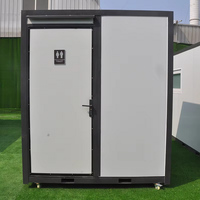 Chine Toilettes publiques modulaires mobiles Cabine Toilettes extérieures Préfabriqué Conteneur portable Ablution Douche Bloc de toilettes