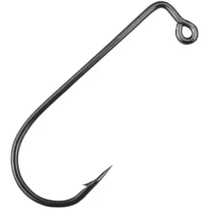 TAIGEK 4# - 5/0# carbon steel jig head 90 degree angle wrom jig fishing hooks