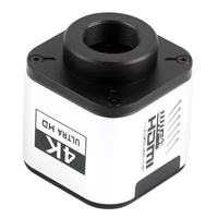 Microscopio Industrial 4K Ultra HD con Montura C, LAN, Wifi, USB, para Medición, Soldadura, Inspección de PCB, con Cámara de Grabación de Video