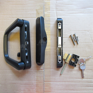 <span class=keywords><strong>Serratura</strong></span> <span class=keywords><strong>per</strong></span> <span class=keywords><strong>Porta</strong></span> Scorrevole in Lega di Alluminio <span class=keywords><strong>con</strong></span> <span class=keywords><strong>Maniglia</strong></span> in Lega di Zinco e Chiave di Ricambio, Hardware di Sicurezza <span class=keywords><strong>per</strong></span> Porte da Patio - Product Image 2
