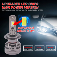 Phares LED de voiture FSYLX X5P 160W H4 H7 H1 H3 H4 H7 H8 H9 H11 H13 H16 5202 9004 9005 9006 9007 9012, phares antibrouillard LED