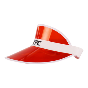 AI-MICH Cappello Estivo Promozionale <span class=keywords><strong>in</strong></span> PVC per Adulti con Logo Personalizzato, Visiera Trasparente <span class=keywords><strong>in</strong></span> Plastica per Pubblicità e Sport - Product Image 1