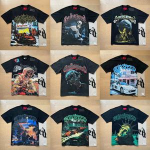 Áo thun nam chấ<span class=keywords><strong>t</strong></span> lượng cao mùa hè 2025, in kỹ thuậ<span class=keywords><strong>t</strong></span> số, phong cách Mỹ cổ điển, hip hop, chấ<span class=keywords><strong>t</strong></span> liệu cotton thoáng khí - Product Image 2