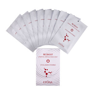 Masque en feuille éclaircissant à la niacinamide et au collagène, masque facial hydratant et éclaircissant pour la peau, pour la matité et le teint inégal - Product Image 1