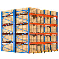 Étagère à palettes industrielle Chunxu, modèle C002, robuste, capacité de 2 tonnes, assemblage par vis, protection contre la corrosion, revêtement en poudre