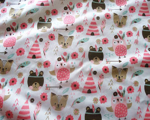 2022 dijital baskı pamuklu kumaş % 100% pamuk kedi baskılı kumaş yeni desen - Product Image 3