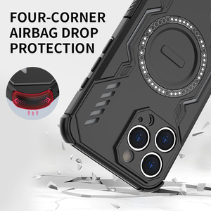 Cho iPhone 16Promax nhiệt dessipant bìa làm mát <span class=keywords><strong>TPU</strong></span> <span class=keywords><strong>PC</strong></span> trở lại bao gồm từ trường hợp điện thoại hút đối với <span class=keywords><strong>Samsung</strong></span> Redmi Oneplus Vivo - Product Image 3