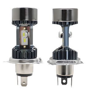 หลอดไฟหน้ารถมอเตอร์ไซค์ LED รุ่น H4 M8 6000K 3200lm DC12V-24V 4 เลนส์ 30W อุปกรณ์ตกแต่งรถมอเตอร์ไซค์ใหม่ - Product Image 2