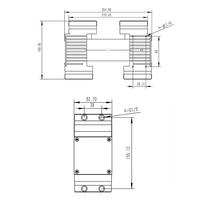 Bomba de Diafragma Mini de Aleación de Aluminio Fluidsmart, Bomba de Succión de Gas DC de Baja Presión y Alto Vacío, Bomba de Vacío Definitivo sin Aceite para Laboratorio