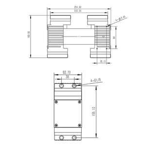 סגסוגת אלומיניום משאבת דיאפרגמה מיני ואקום גבוה ואקום אולטימטיבי DC משאבת יניקת גז מעבדה משאבת ואקום ללא שמן - Product Image 3
