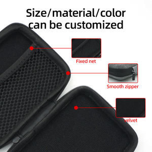 Microphone EVA personnalisé étui de transport sac de rangement pour microphone <span class=keywords><strong>Bluetooth</strong></span> boîte de protection pour écouteurs sans fil - Product Image 3